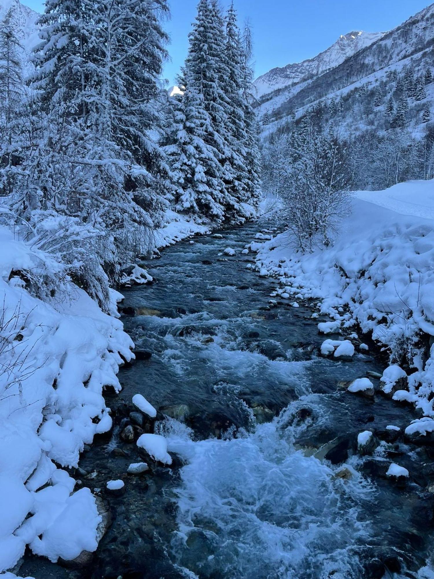 Chalet Les Avernes - Champagny En Vanoise, Domaine La Plagne Paradiski Esterno foto